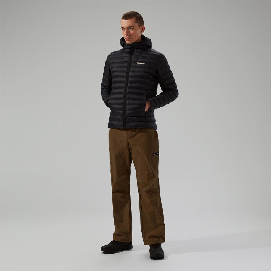 men s trail-nomad synthetic insulated jacket - black die berghaus
