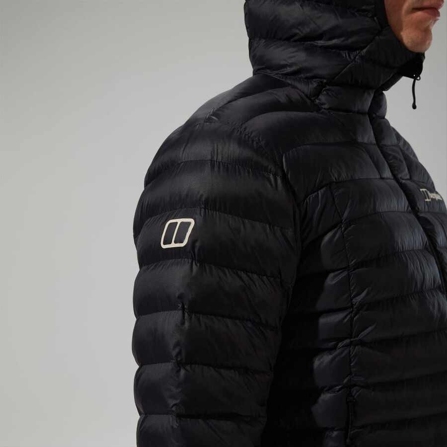 men s trail-nomad synthetic insulated jacket - black die berghaus