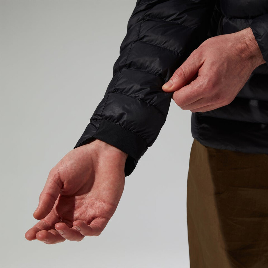 men s trail-nomad synthetic insulated jacket - black die berghaus