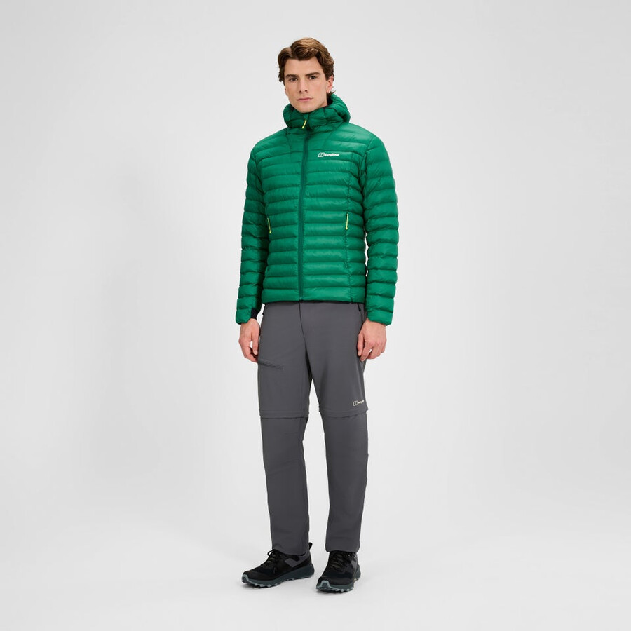 men s trail-nomad synthetisch isolierte jacke - grün berghaus