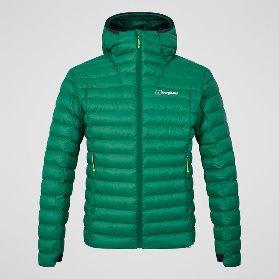 men s trail-nomad synthetisch isolierte jacke - grün berghaus
