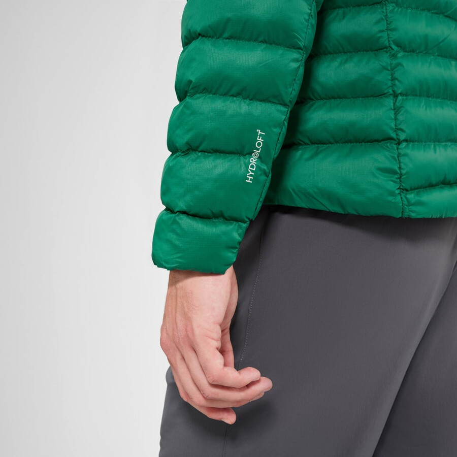 men s trail-nomad synthetisch isolierte jacke - grün berghaus
