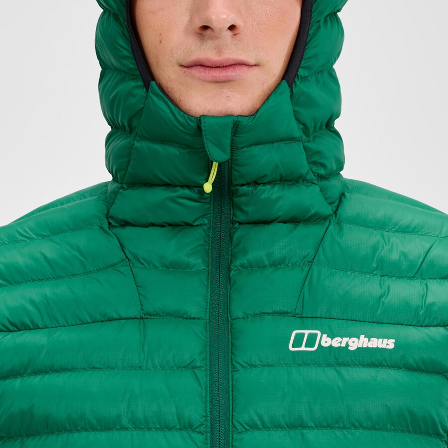 men s trail-nomad synthetisch isolierte jacke - grün berghaus