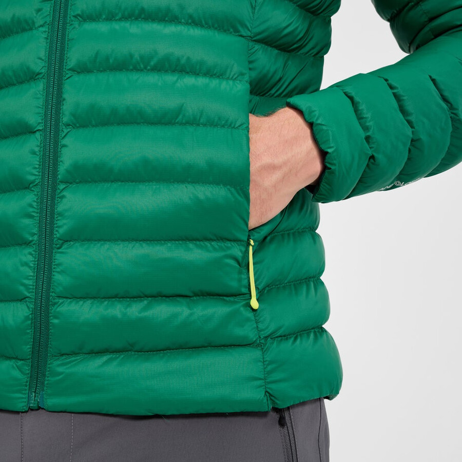 men s trail-nomad synthetisch isolierte jacke - grün berghaus