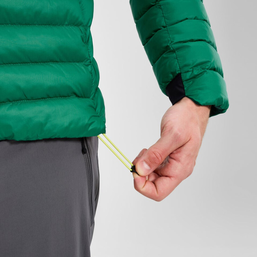 men s trail-nomad synthetisch isolierte jacke - grün berghaus