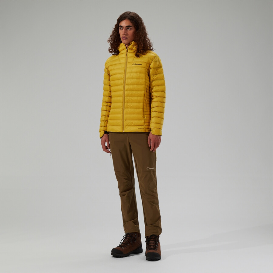 männer s ridge-nomad hybrid insulated jacket - gelb berghaus