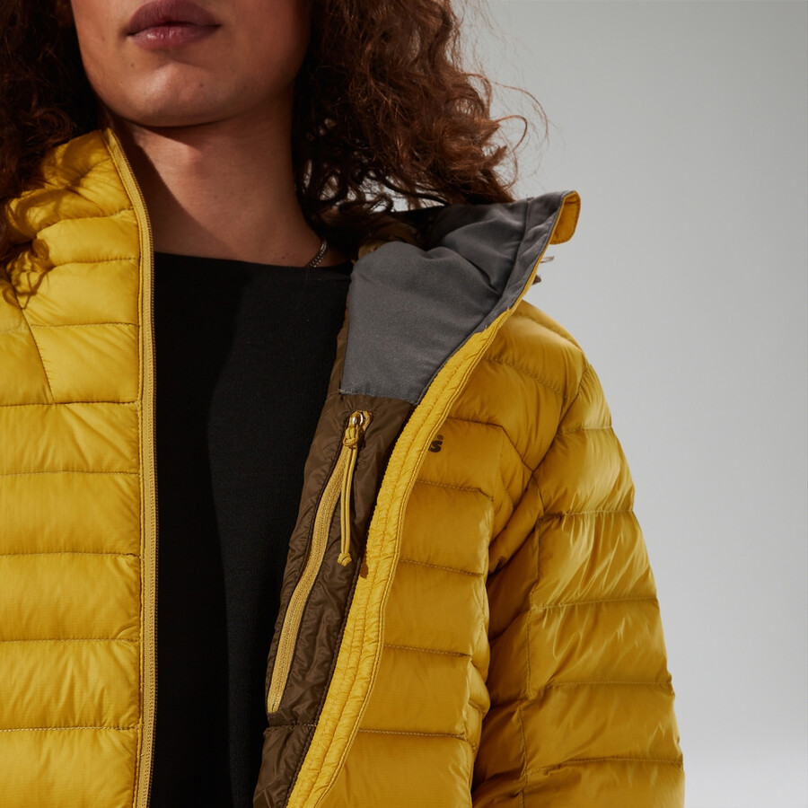 männer s ridge-nomad hybrid insulated jacket - gelb berghaus