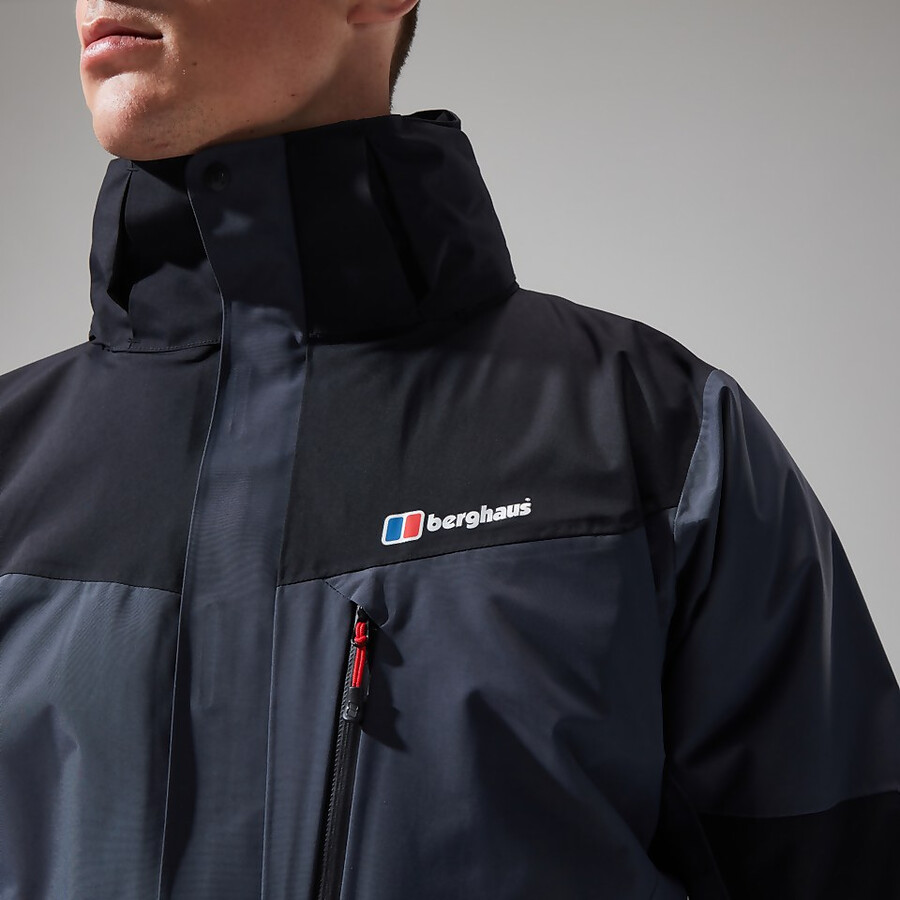 men s arran jacke - dark grauschwarz berghaus