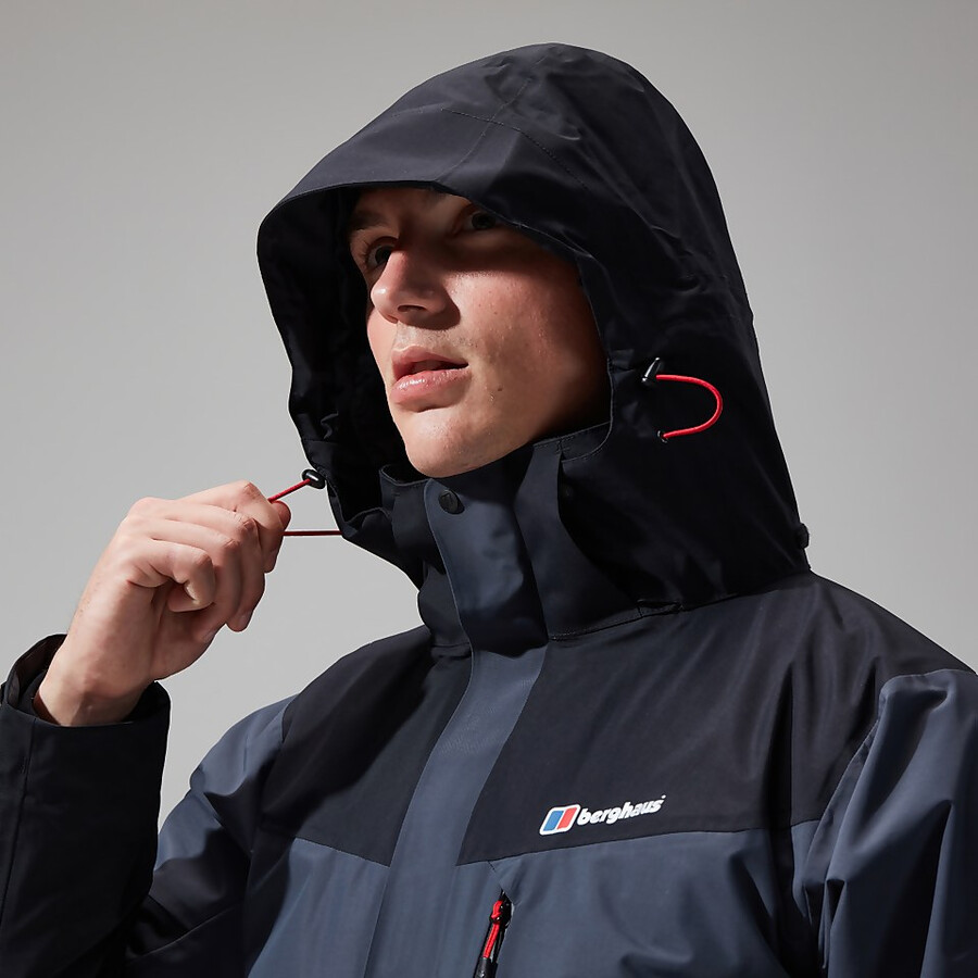men s arran jacke - dark grauschwarz berghaus