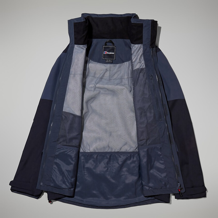 men s arran jacke - dark grauschwarz berghaus