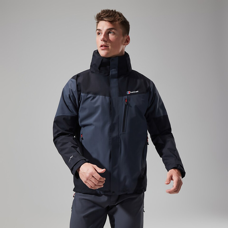 men s arran jacke - dark grauschwarz berghaus