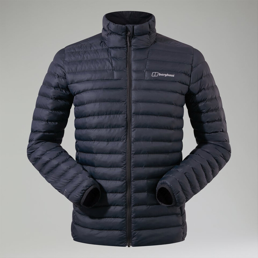 männer vaskye synthetic insulated jacket - black die berghaus