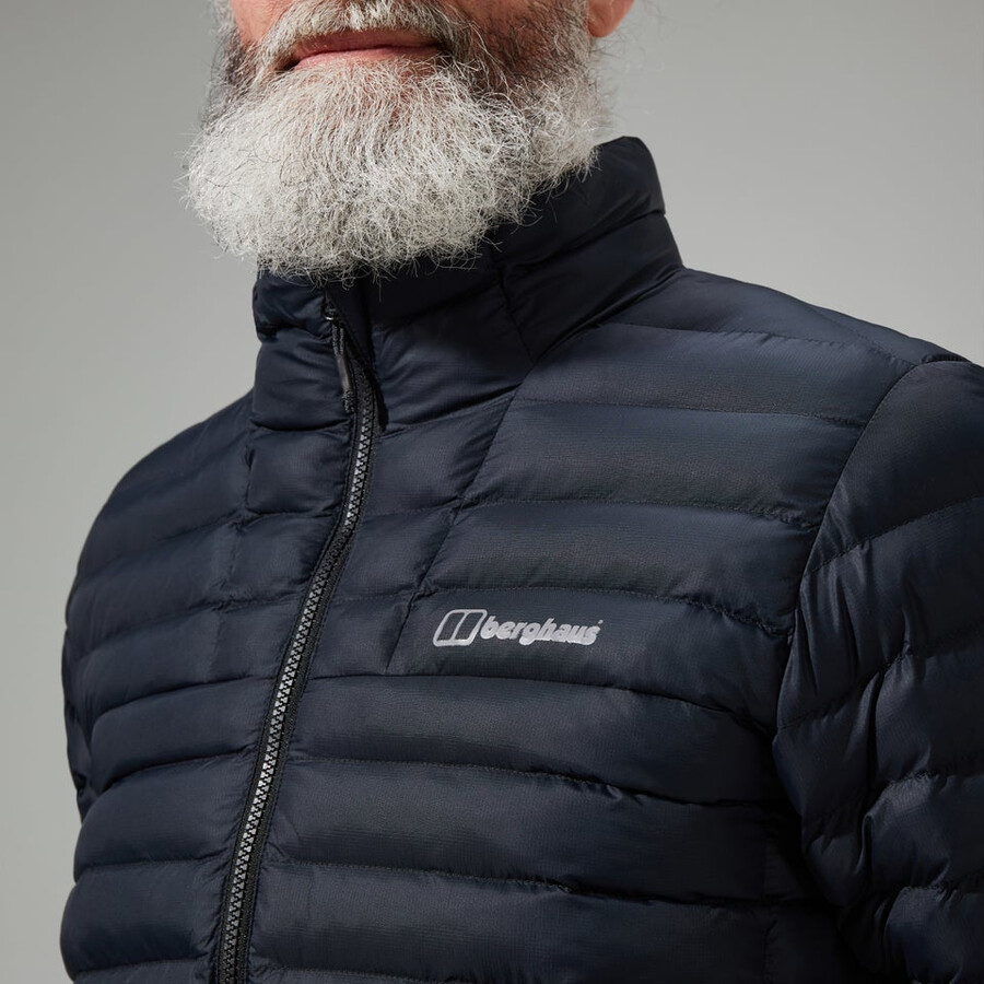 männer vaskye synthetic insulated jacket - black die berghaus