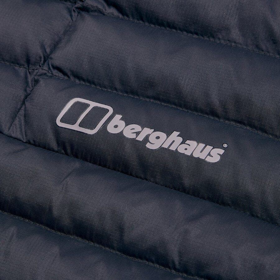 männer vaskye synthetic insulated jacket - black die berghaus