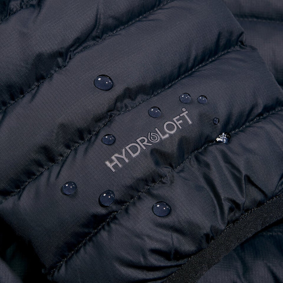 männer vaskye synthetic insulated jacket - black die berghaus