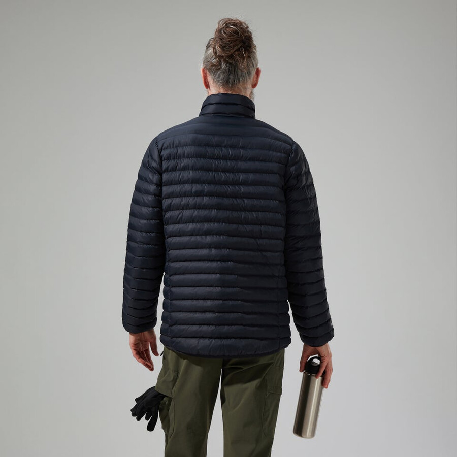 männer vaskye synthetic insulated jacket - black die berghaus