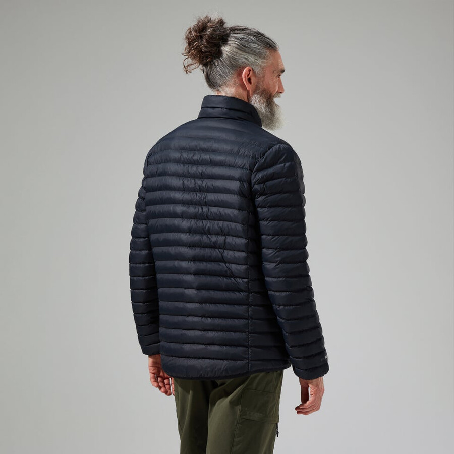 männer vaskye synthetic insulated jacket - black die berghaus