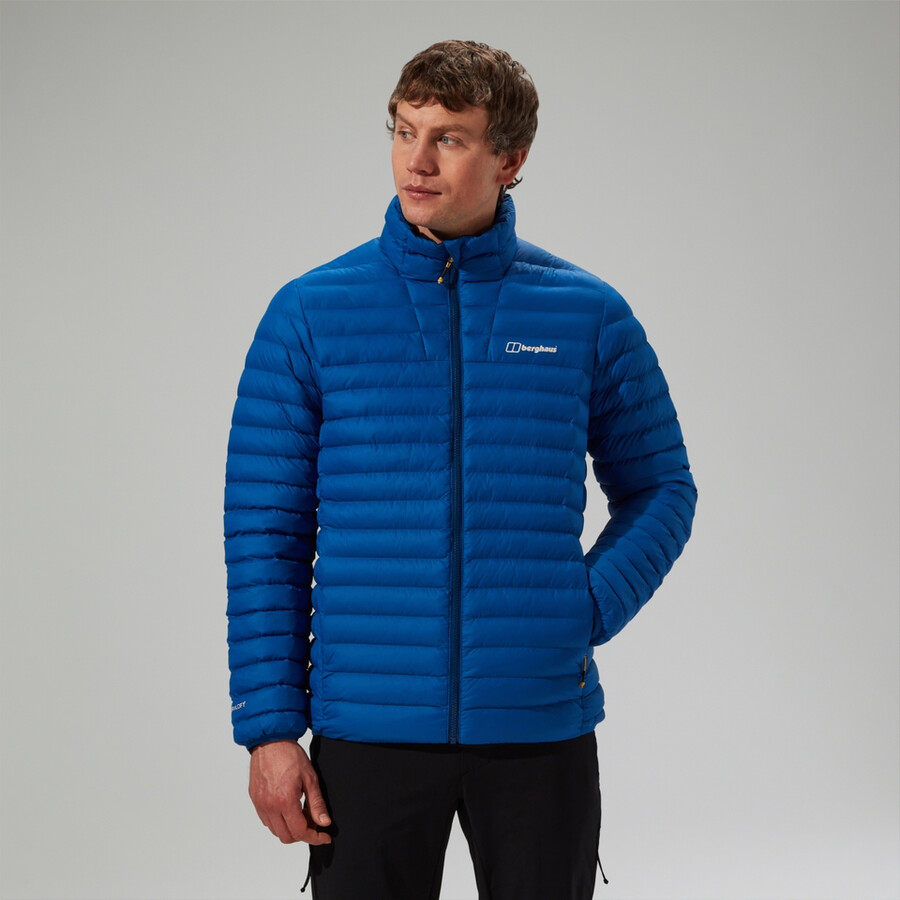männer vaskye synthetisch isolierte jacke - blau berghaus