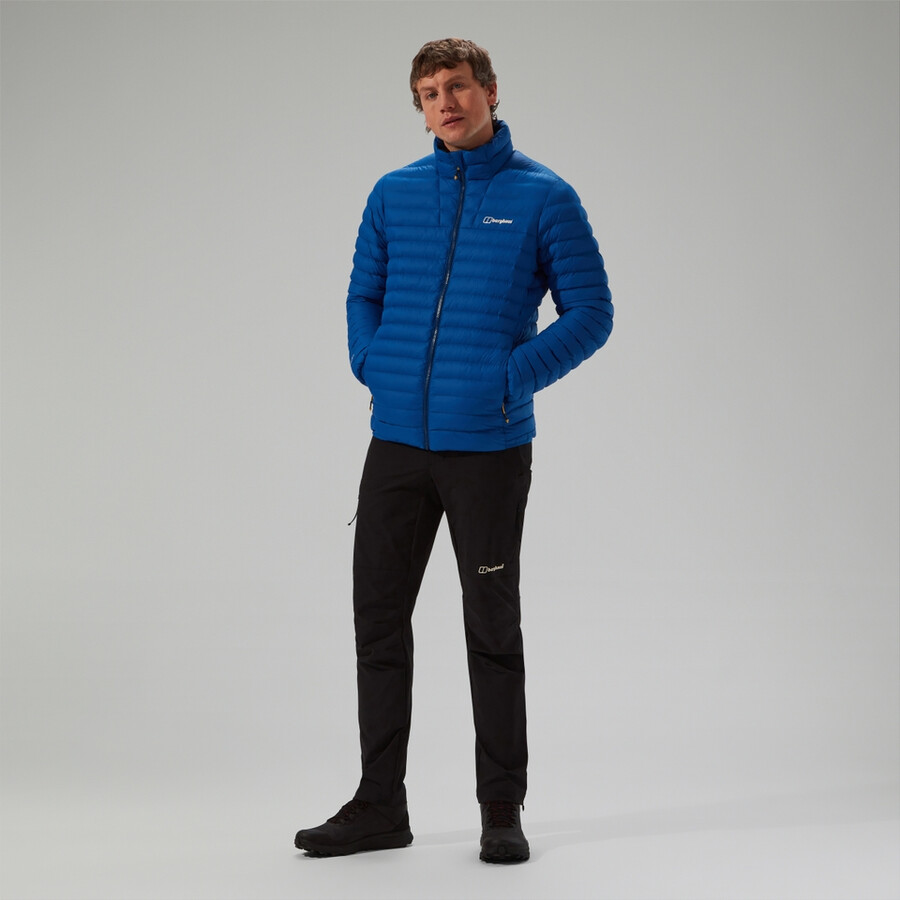 männer vaskye synthetisch isolierte jacke - blau berghaus