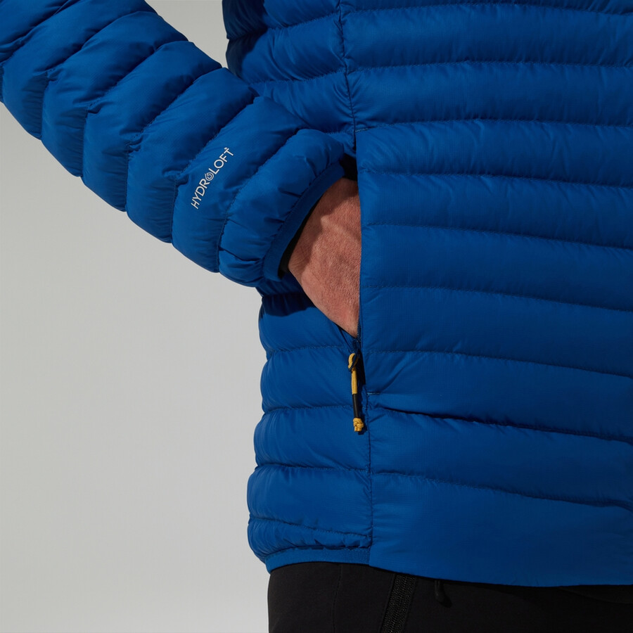 männer vaskye synthetisch isolierte jacke - blau berghaus