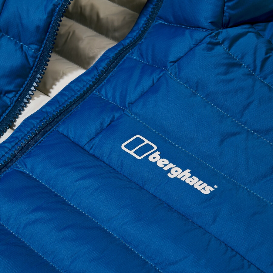 männer vaskye synthetisch isolierte jacke - blau berghaus