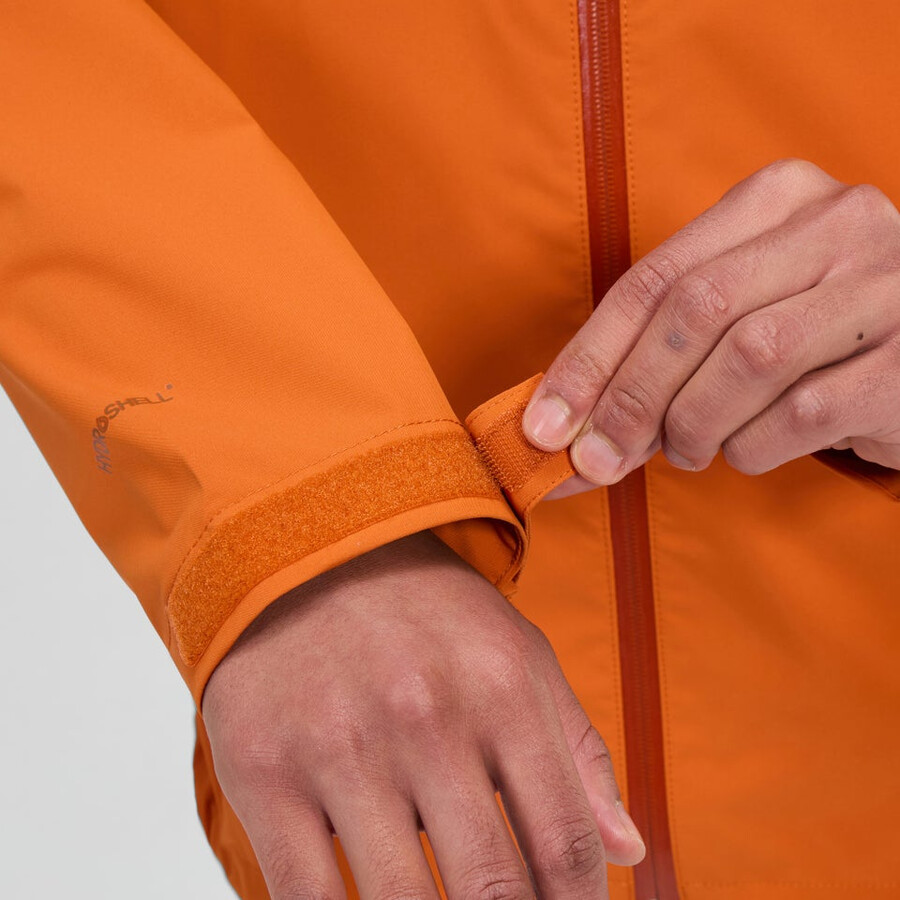 männer arnaby mit kapuze wasserdichte jacke - orange berghaus