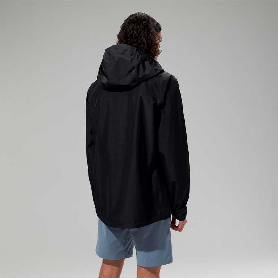 men s deluge pro 3.0 wasserdichte jacke schwarz berghaus