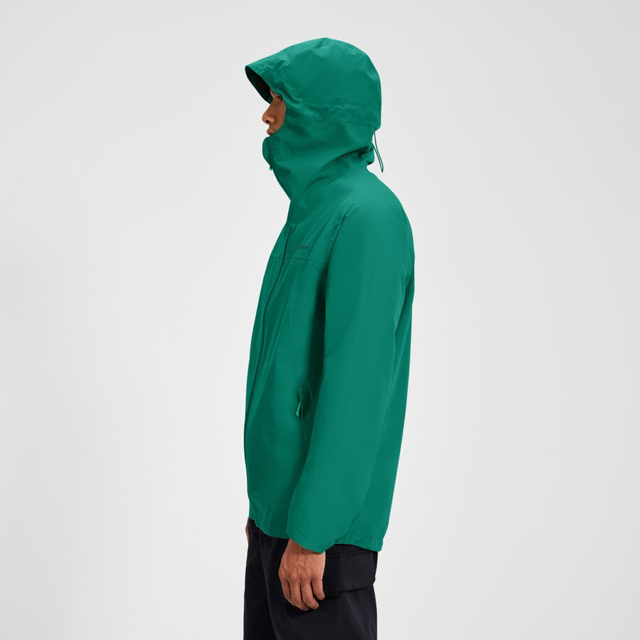 men s deluge pro 3.0-wasserdichte jacke - grün berghaus