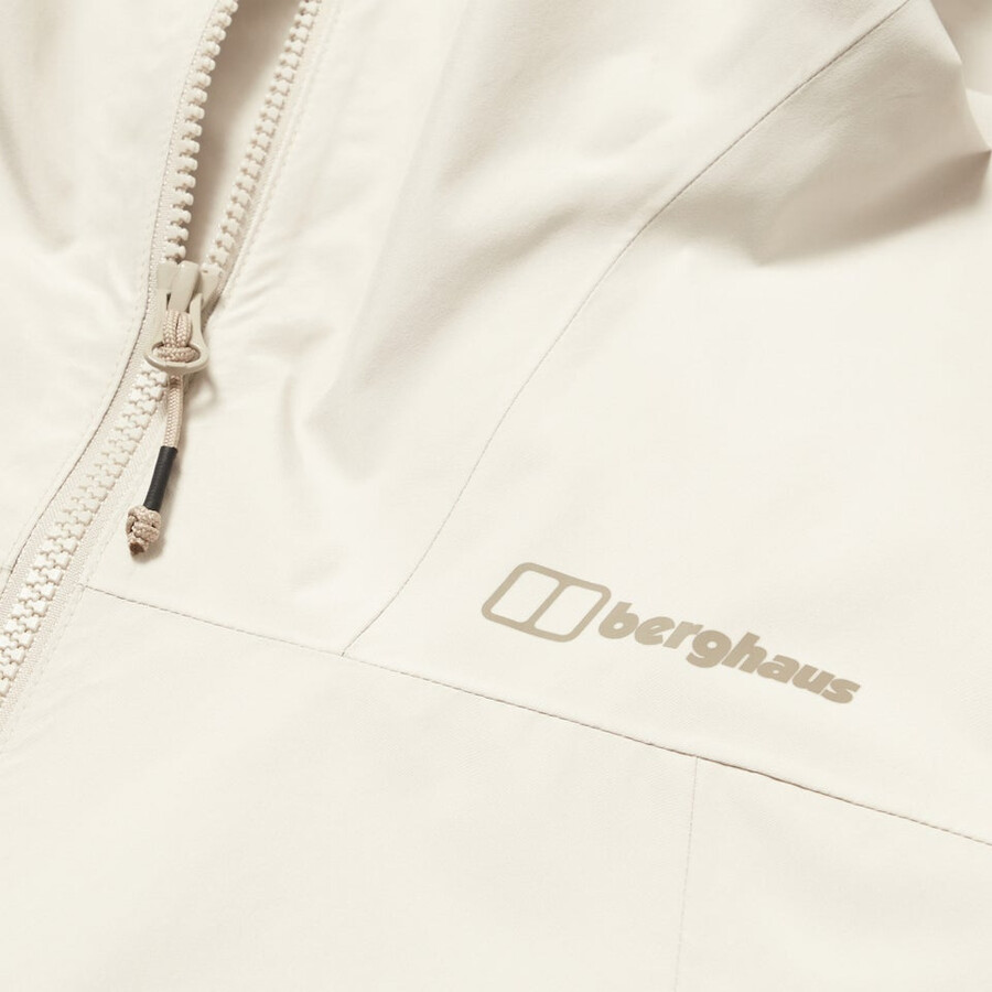 men s deluge pro 3.0-wasserdichte jacke - grau berghaus