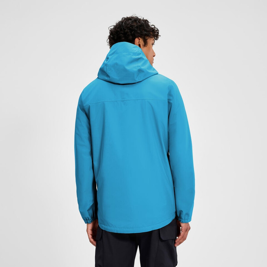 men s deluge pro 3.0-wasserdichte jacke - blau berghaus