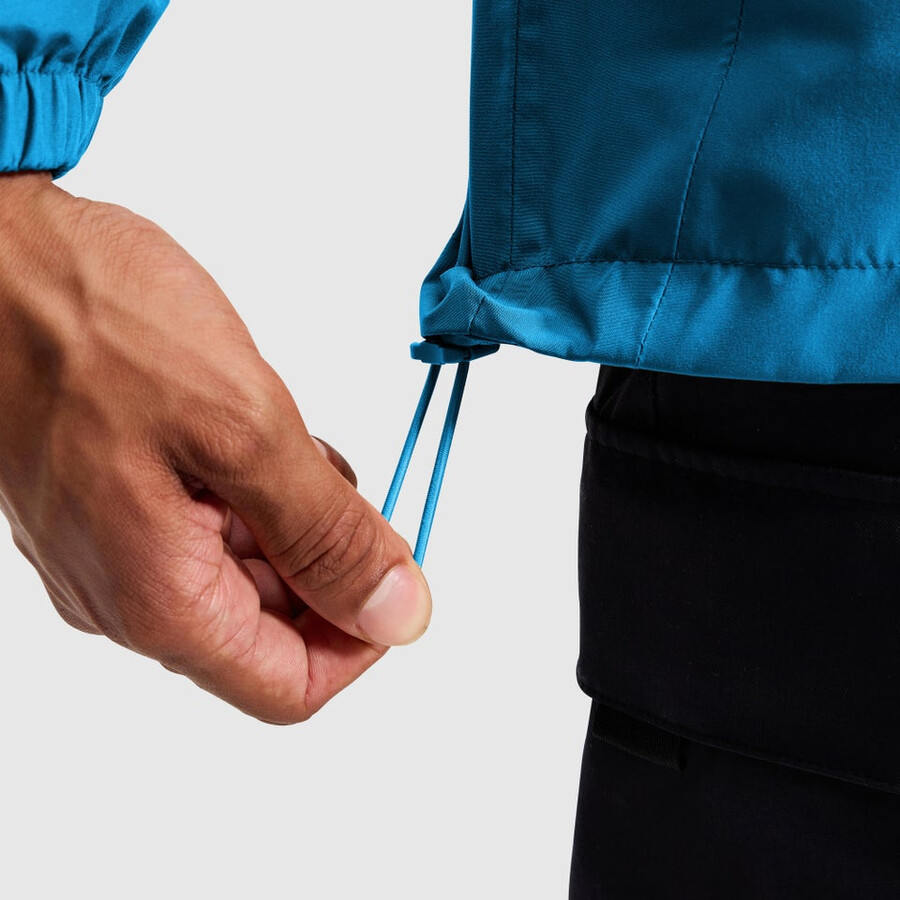 men s deluge pro 3.0-wasserdichte jacke - blau berghaus