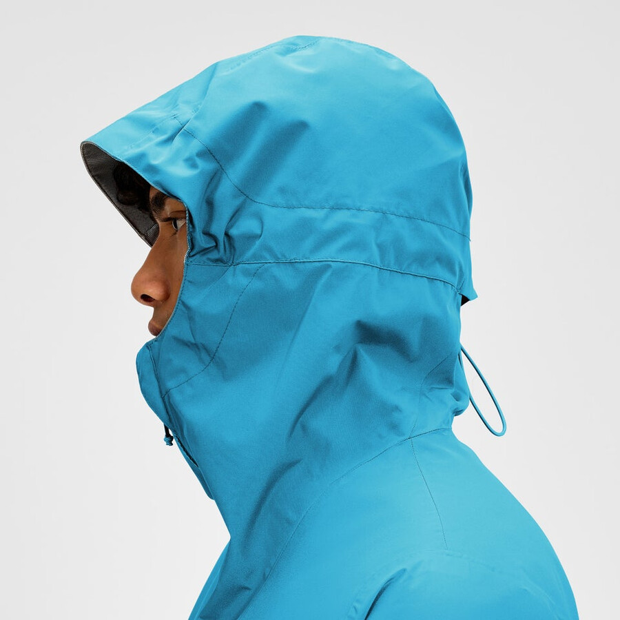 men s deluge pro 3.0-wasserdichte jacke - blau berghaus