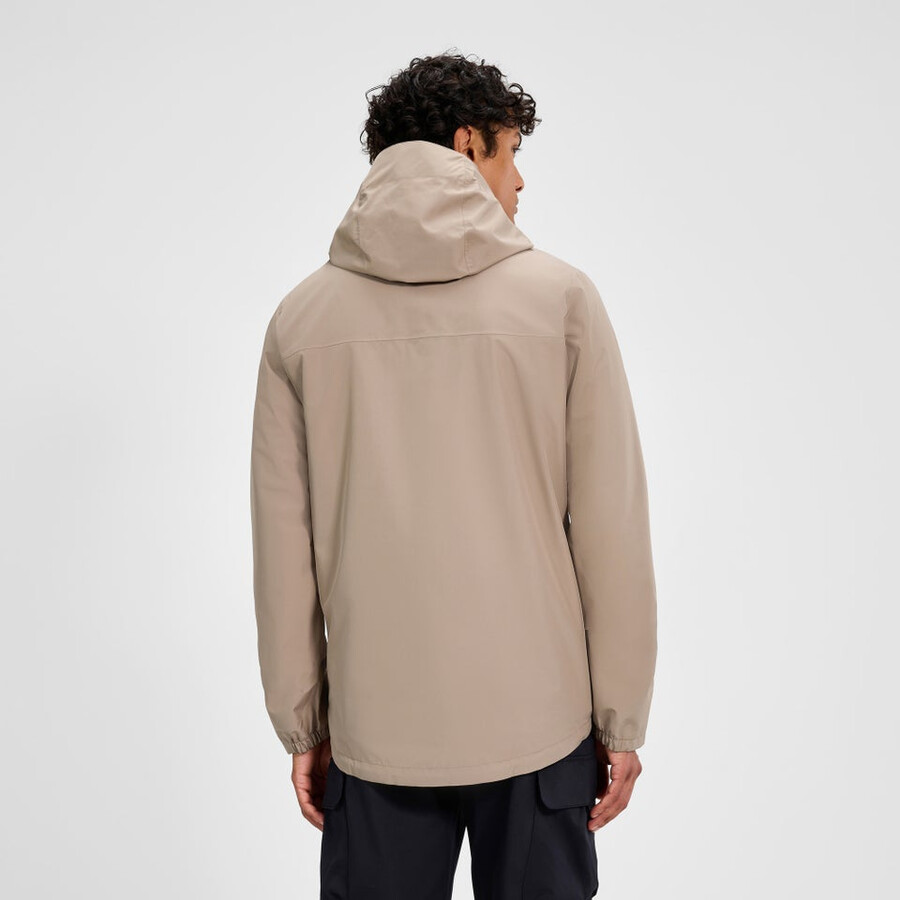 men s deluge pro 3.0-wasserdichte jacke - natural berghaus