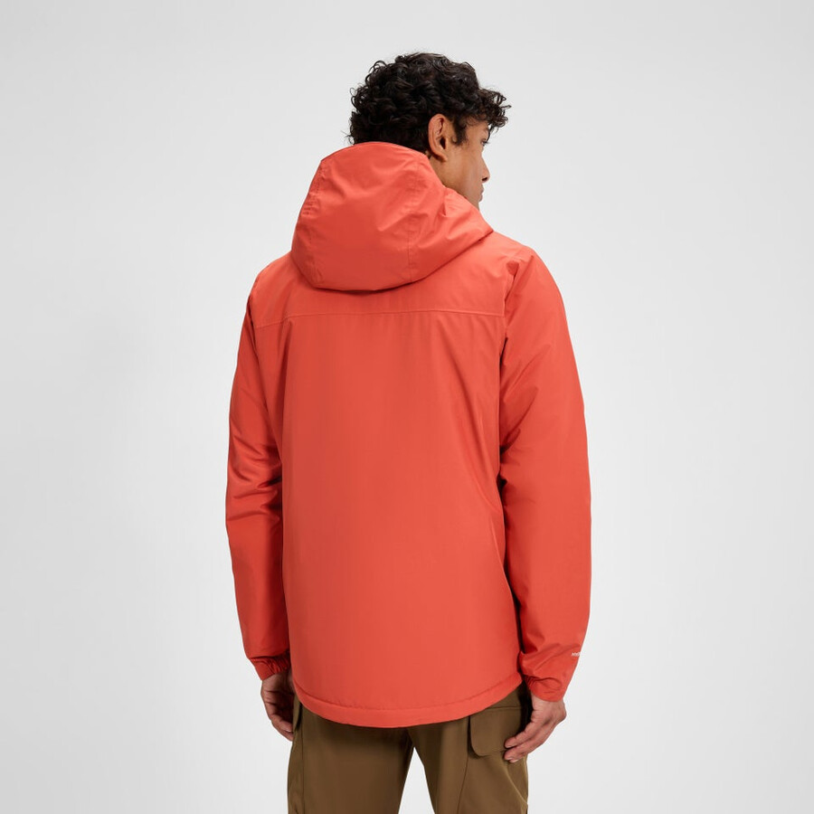 men s deluge pro 3.0-wasserdichte jacke - orange berghaus