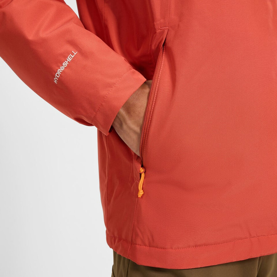 men s deluge pro 3.0-wasserdichte jacke - orange berghaus
