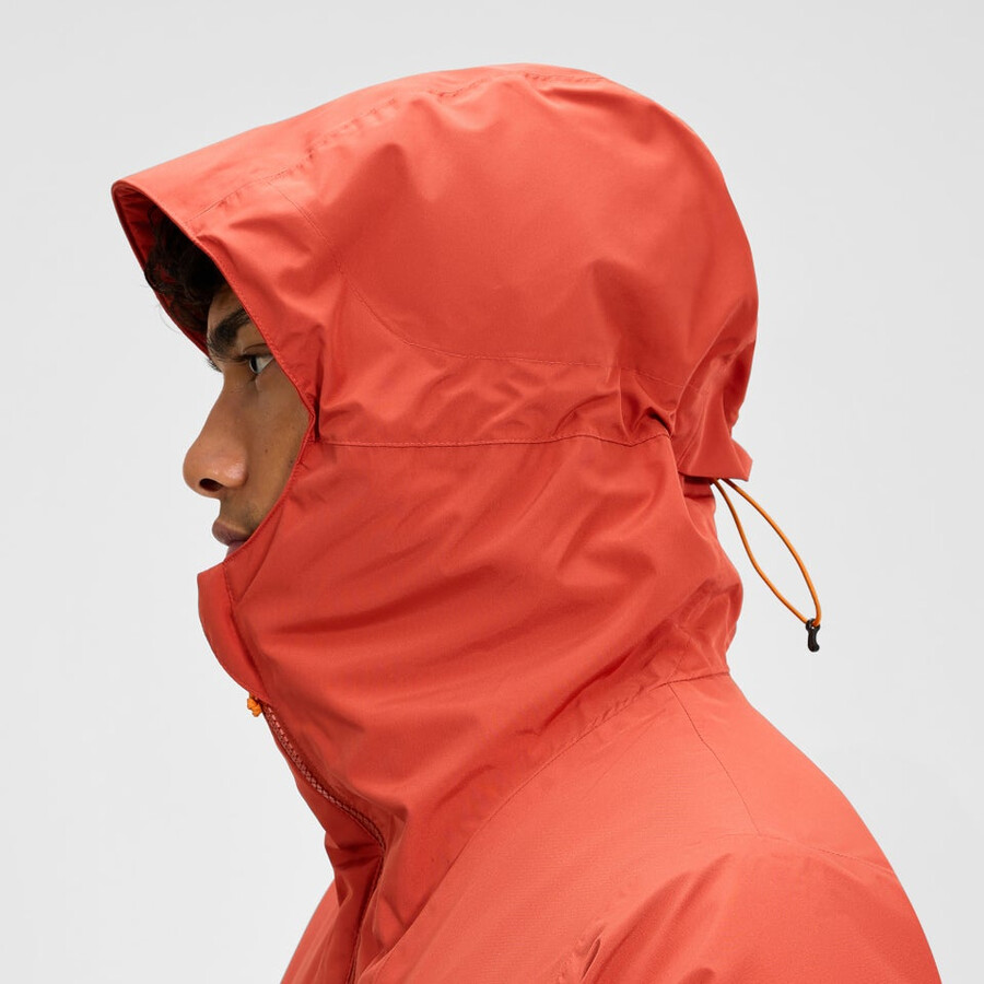 men s deluge pro 3.0-wasserdichte jacke - orange berghaus