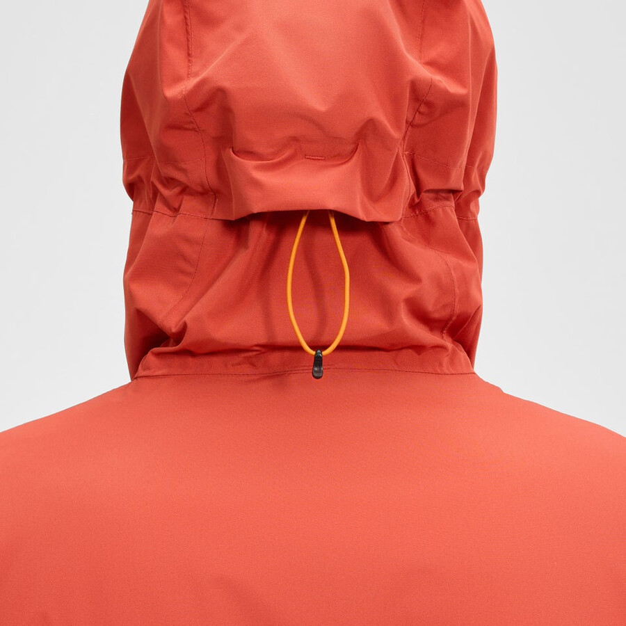 men s deluge pro 3.0-wasserdichte jacke - orange berghaus