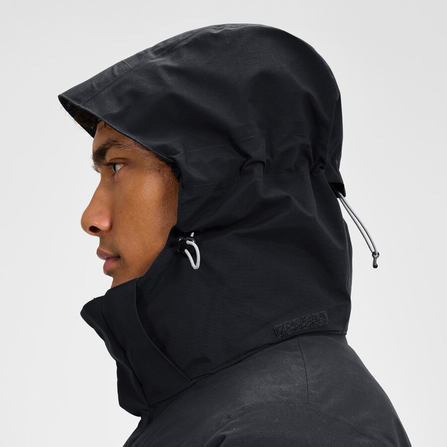 männer bergsteiger 2.0 gemini gore-tex wasserdichte 3in1 jacke - black die berghaus