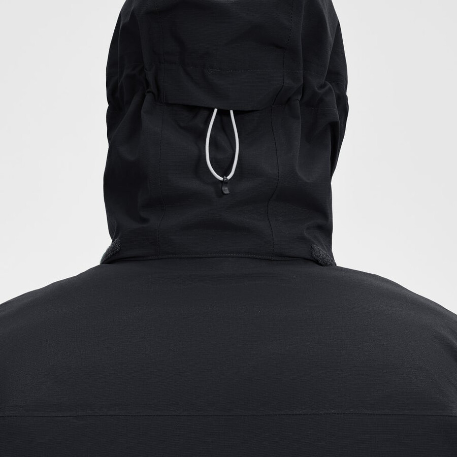 männer bergsteiger 2.0 gemini gore-tex wasserdichte 3in1 jacke - black die berghaus