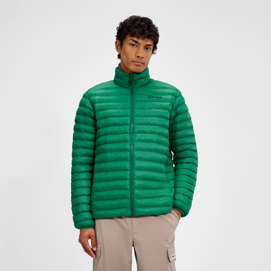 männer bergsteiger 2.0 gemini gore-tex wasserdichte 3in1-jacke - grün berghaus