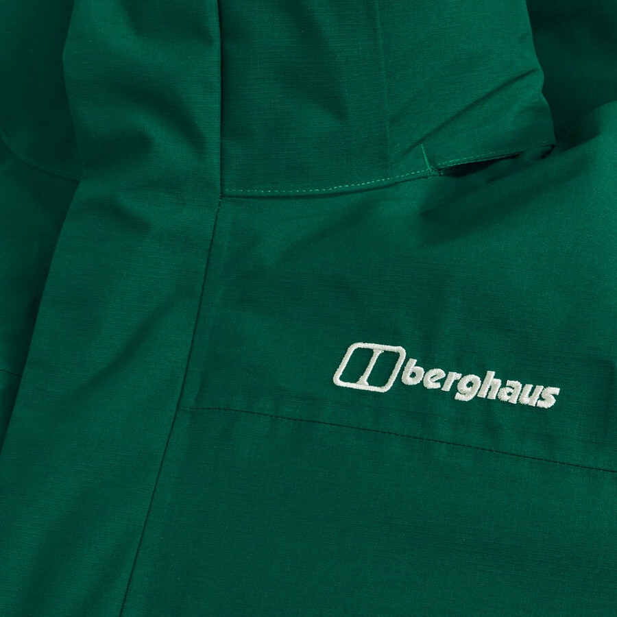 männer bergsteiger 2.0 gemini gore-tex wasserdichte 3in1-jacke - grün berghaus