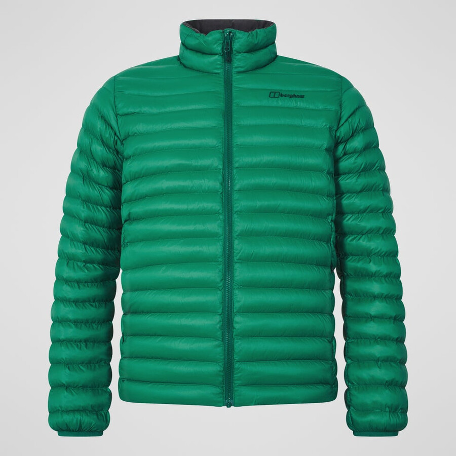 männer bergsteiger 2.0 gemini gore-tex wasserdichte 3in1-jacke - grün berghaus