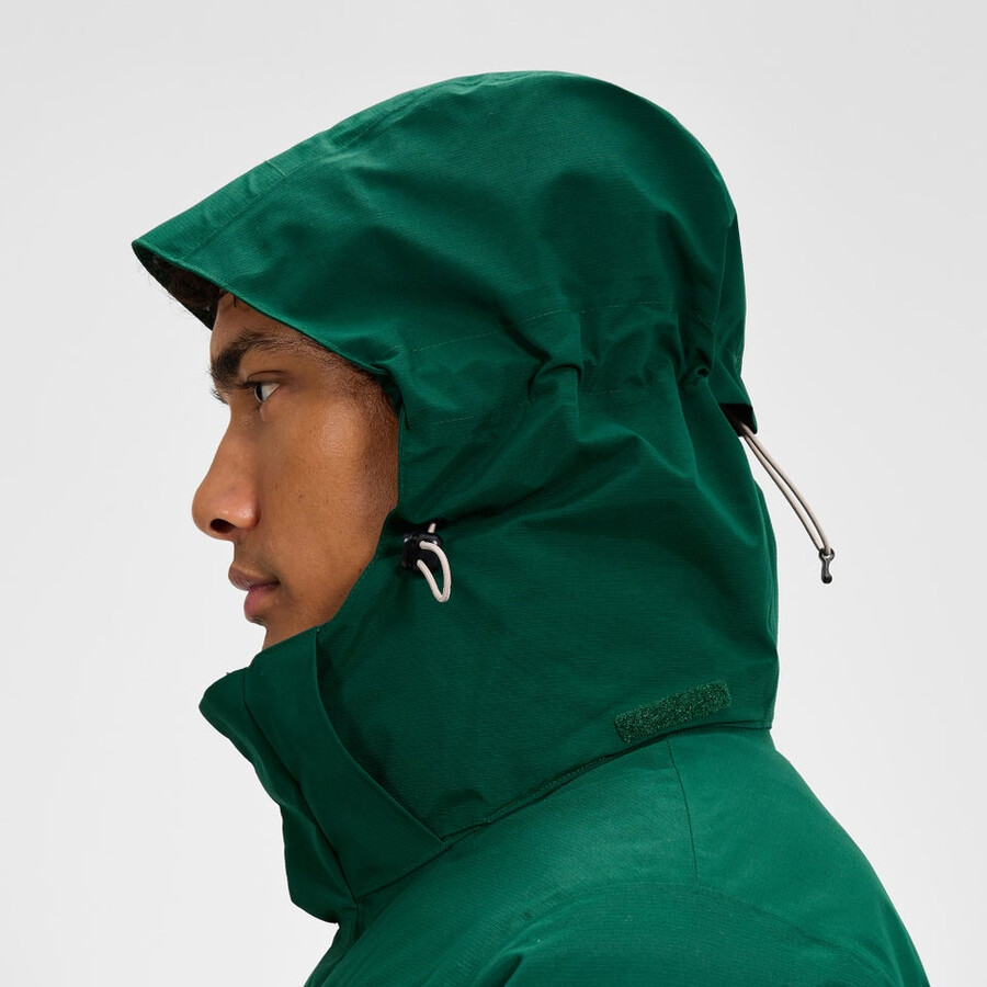 männer bergsteiger 2.0 gemini gore-tex wasserdichte 3in1-jacke - grün berghaus