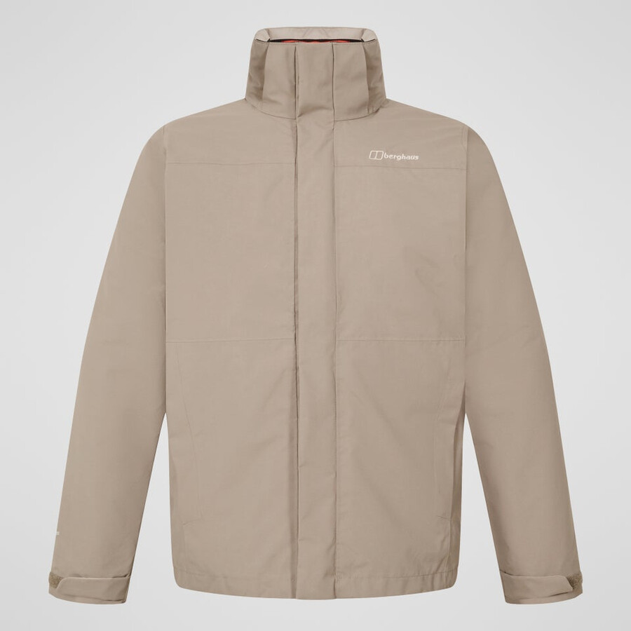 männer bergsteiger 2.0 gemini gore-tex wasserdichte 3in1-jacke - naturalorange berghaus