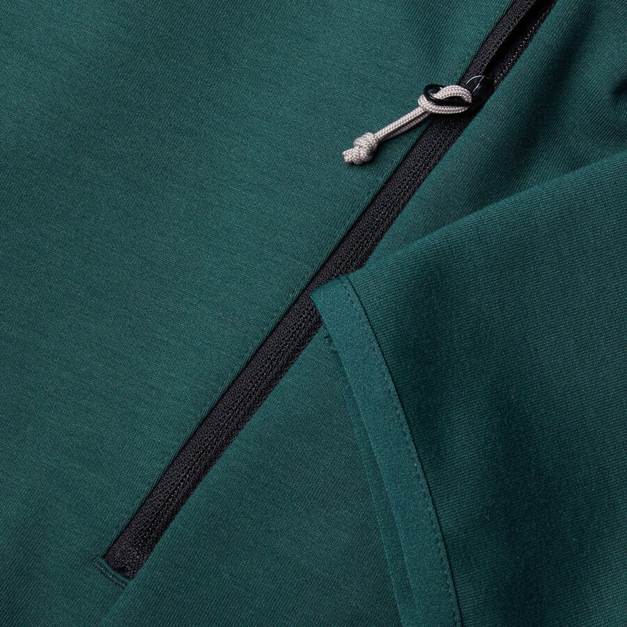 männer trawden hybrid jacket - greenblack die berghaus