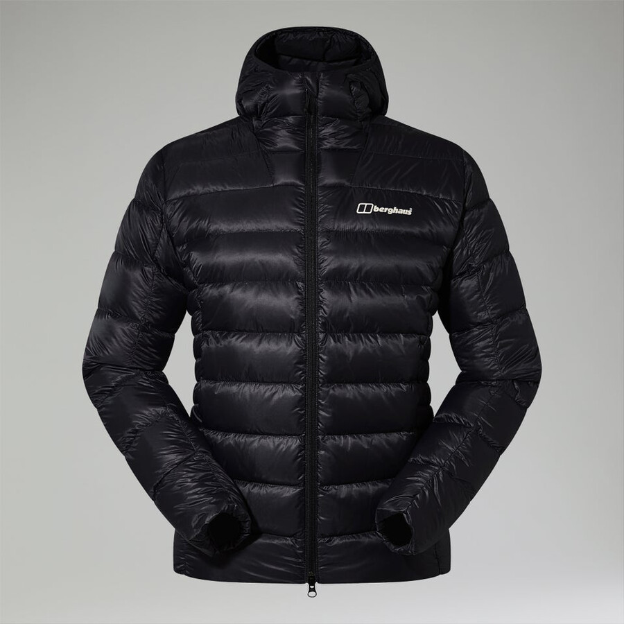 men s summit-nomad down insulated jacket - black die berghaus