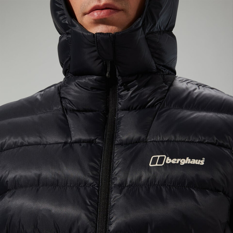 men s summit-nomad down insulated jacket - black die berghaus