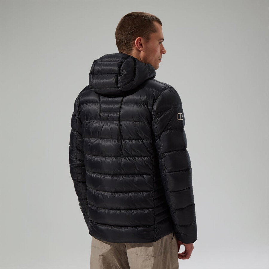 men s summit-nomad down insulated jacket - black die berghaus