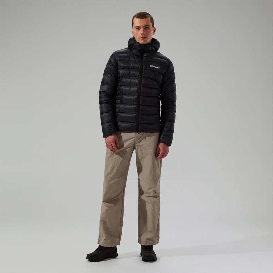 men s summit-nomad down insulated jacket - black die berghaus