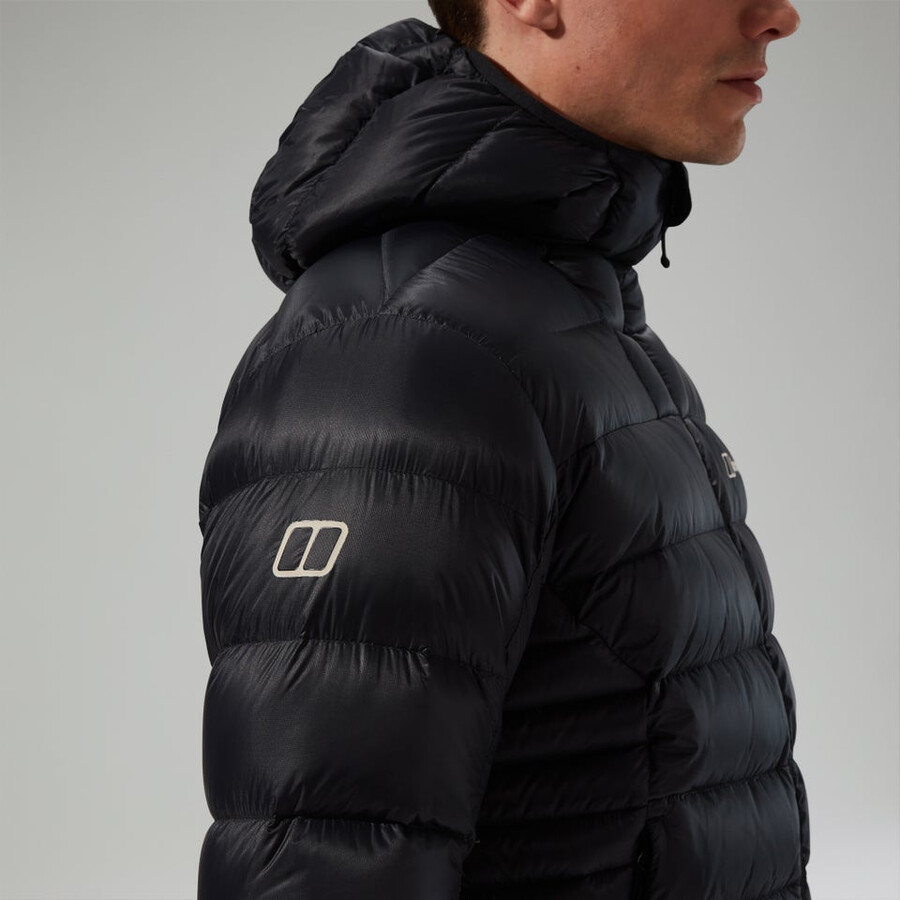 men s summit-nomad down insulated jacket - black die berghaus